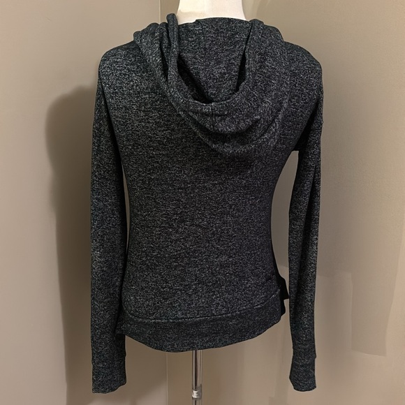 Diadora Grey Hoodie Sweatshirt - Picture 2 of 3